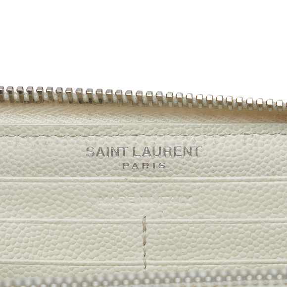 Pre-Loved Saint Laurent Monogram Zip Around Long Wallet - Picture 7 of 12